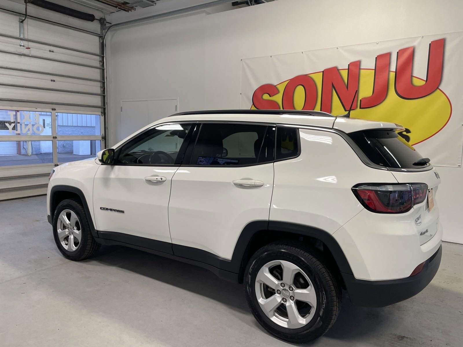 Certified 2021 Jeep Compass Latitude with VIN 3C4NJDBB1MT546968 for sale in Two Harbors, Minnesota