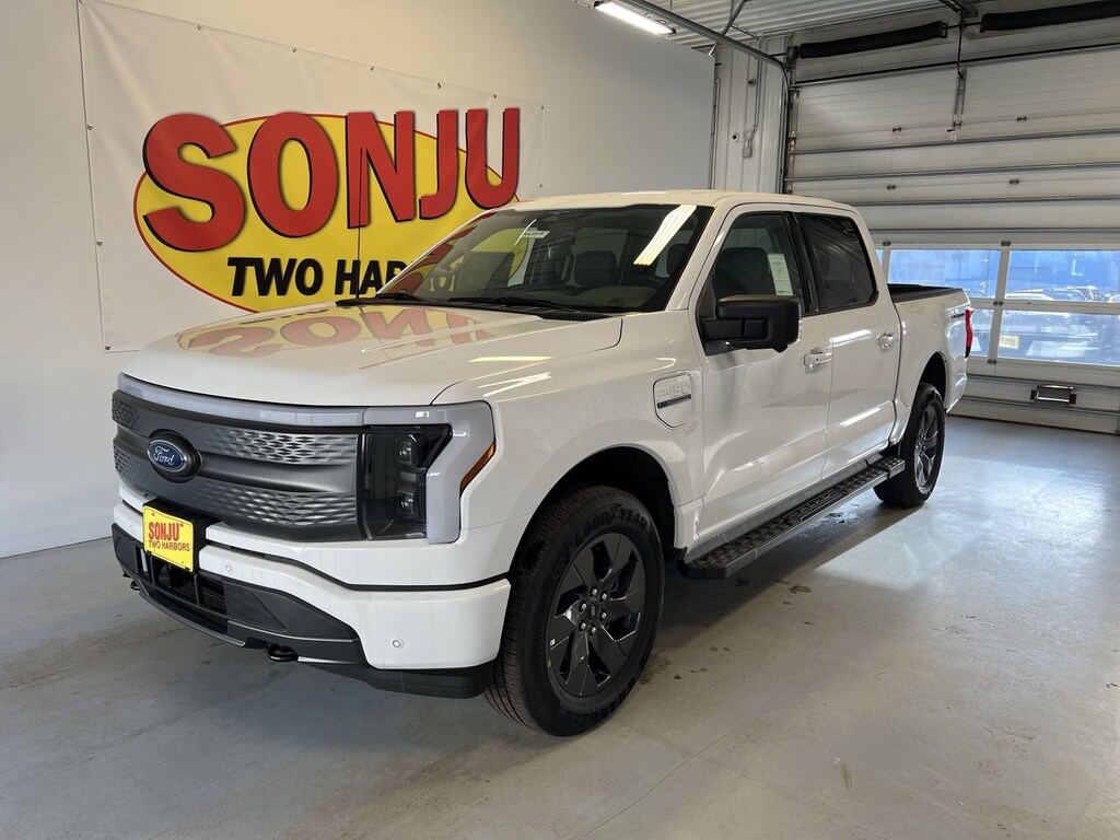 New 2023 Ford F150 Lightning For Sale at Sonju Two Harbors VIN