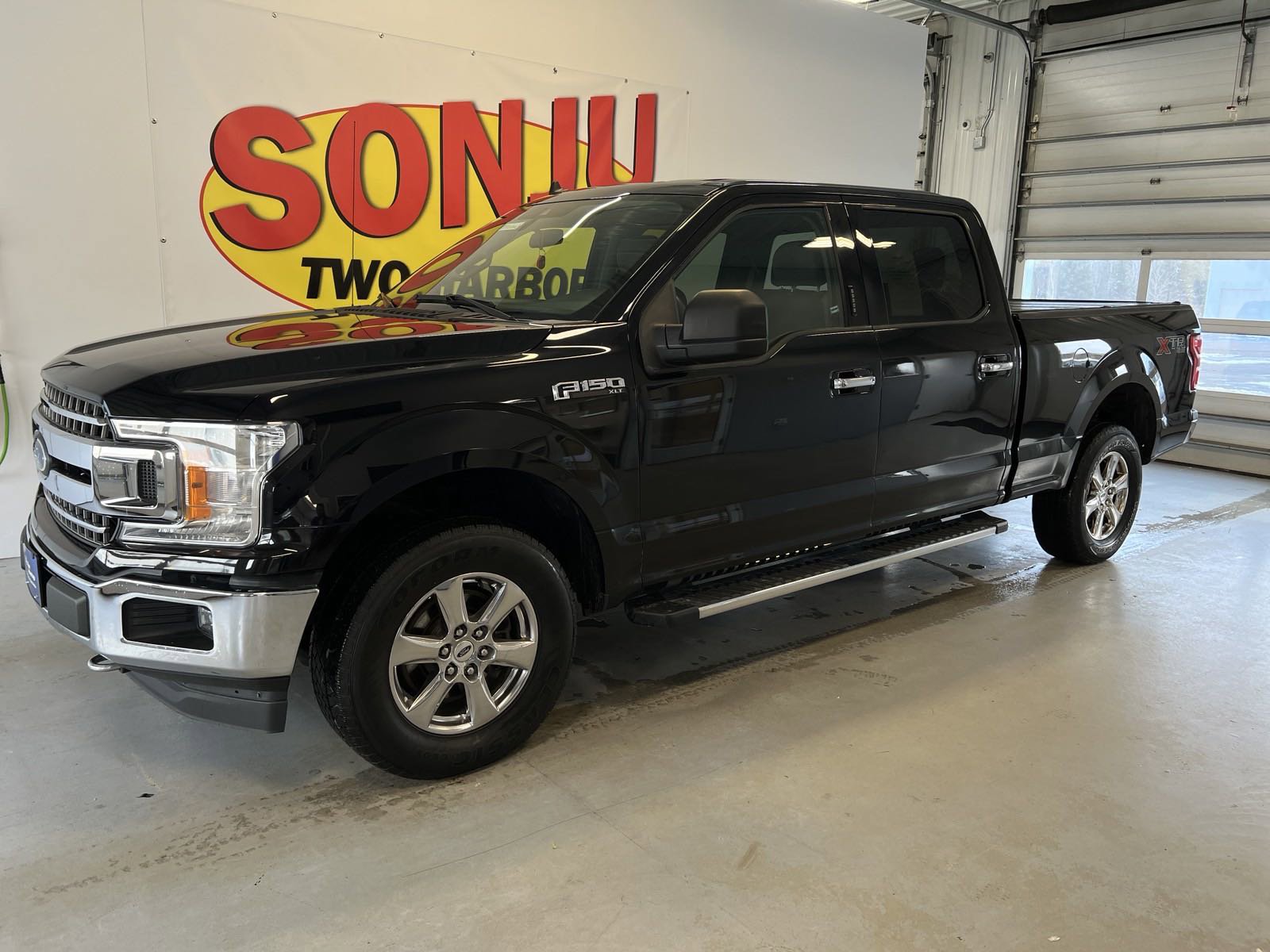 Certified 2019 Ford F-150 XLT with VIN 1FTFW1E5XKFD02463 for sale in Two Harbors, Minnesota