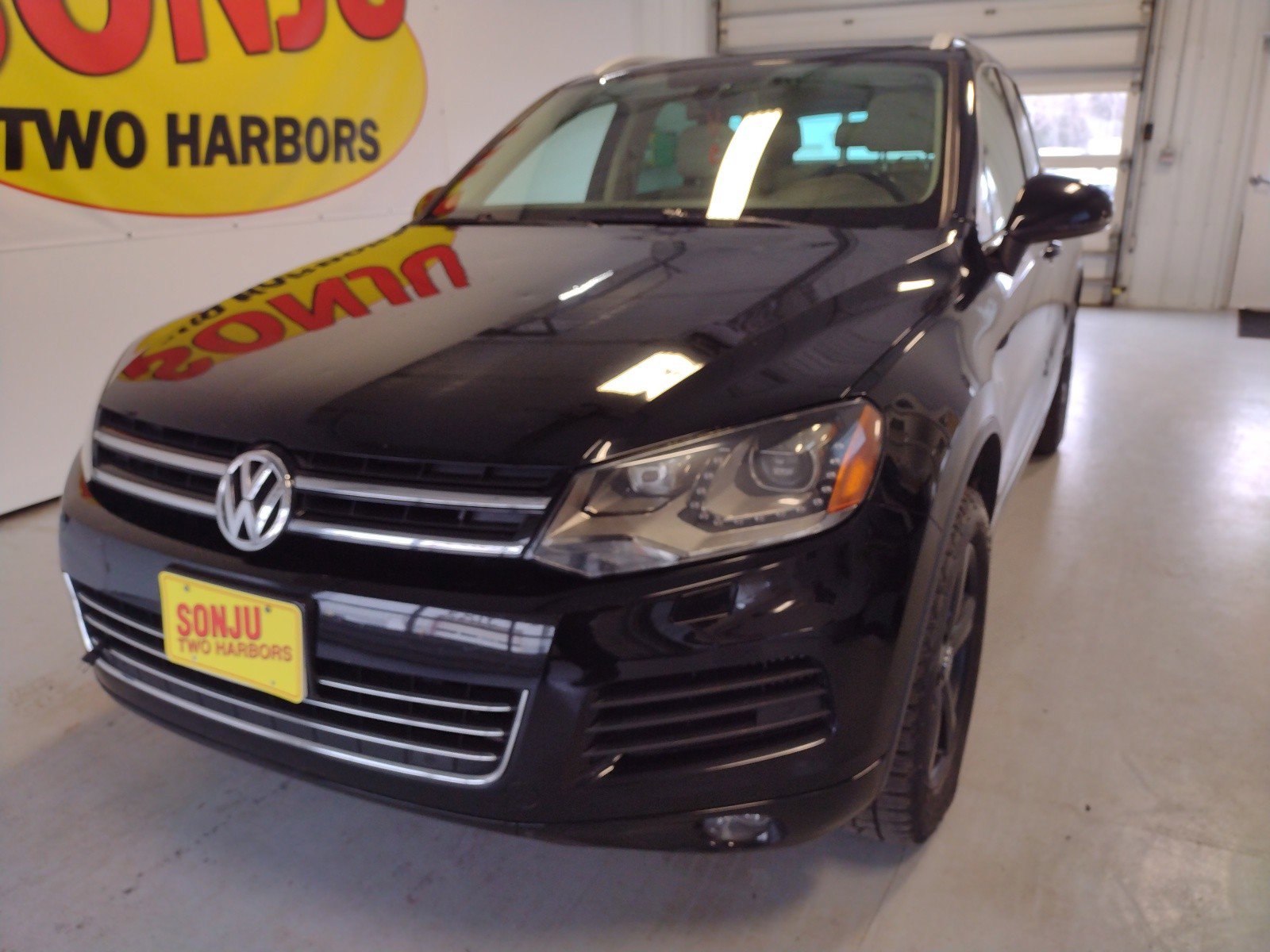 Used 2012 Volkswagen Touareg Sport with VIN WVGFK9BP7CD004915 for sale in Two Harbors, Minnesota