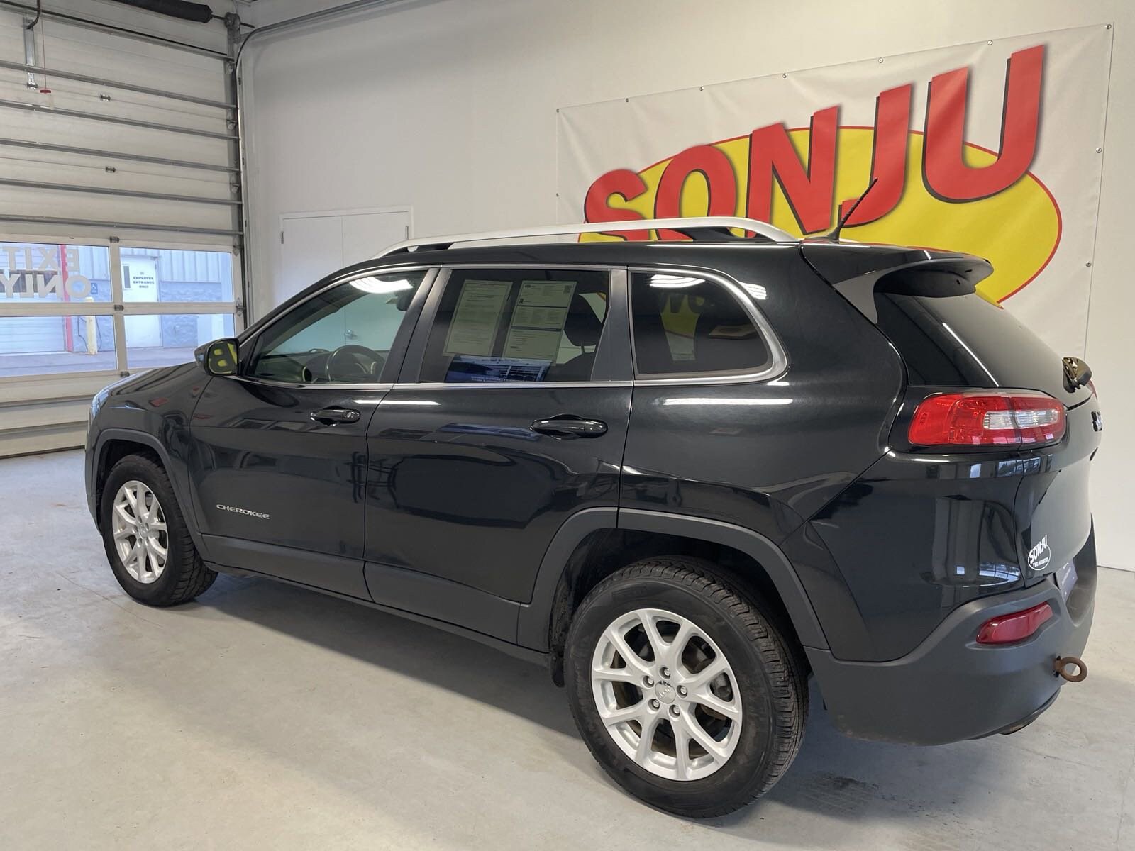 Used 2015 Jeep Cherokee Latitude with VIN 1C4PJLCB3FW706766 for sale in Two Harbors, Minnesota