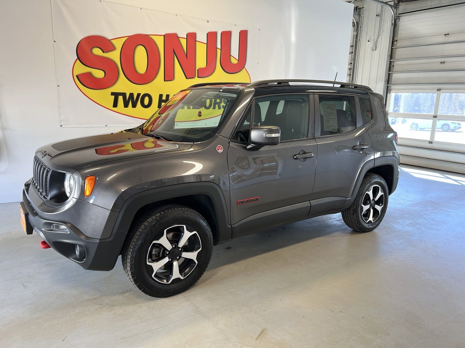 Certified 2020 Jeep Renegade Trailhawk with VIN ZACNJBC13LPM04103 for sale in Two Harbors, Minnesota