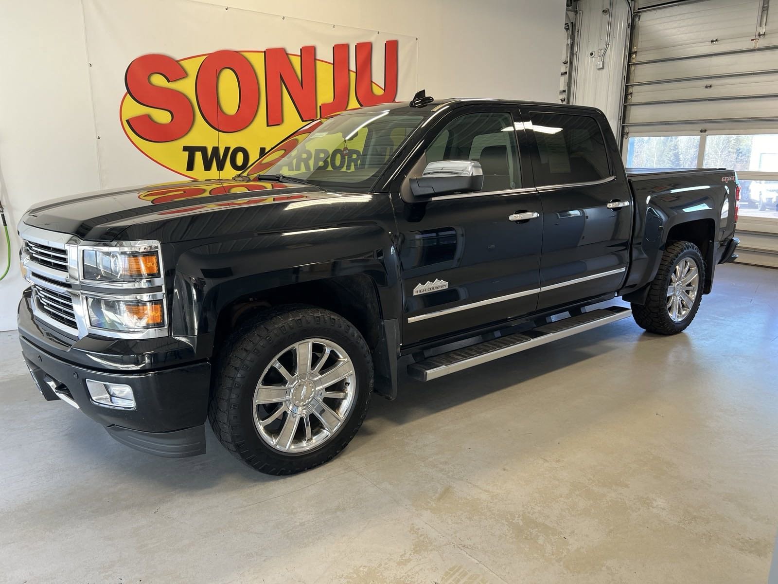Certified 2015 Chevrolet Silverado 1500 High Country with VIN 3GCUKTEC8FG445851 for sale in Two Harbors, Minnesota