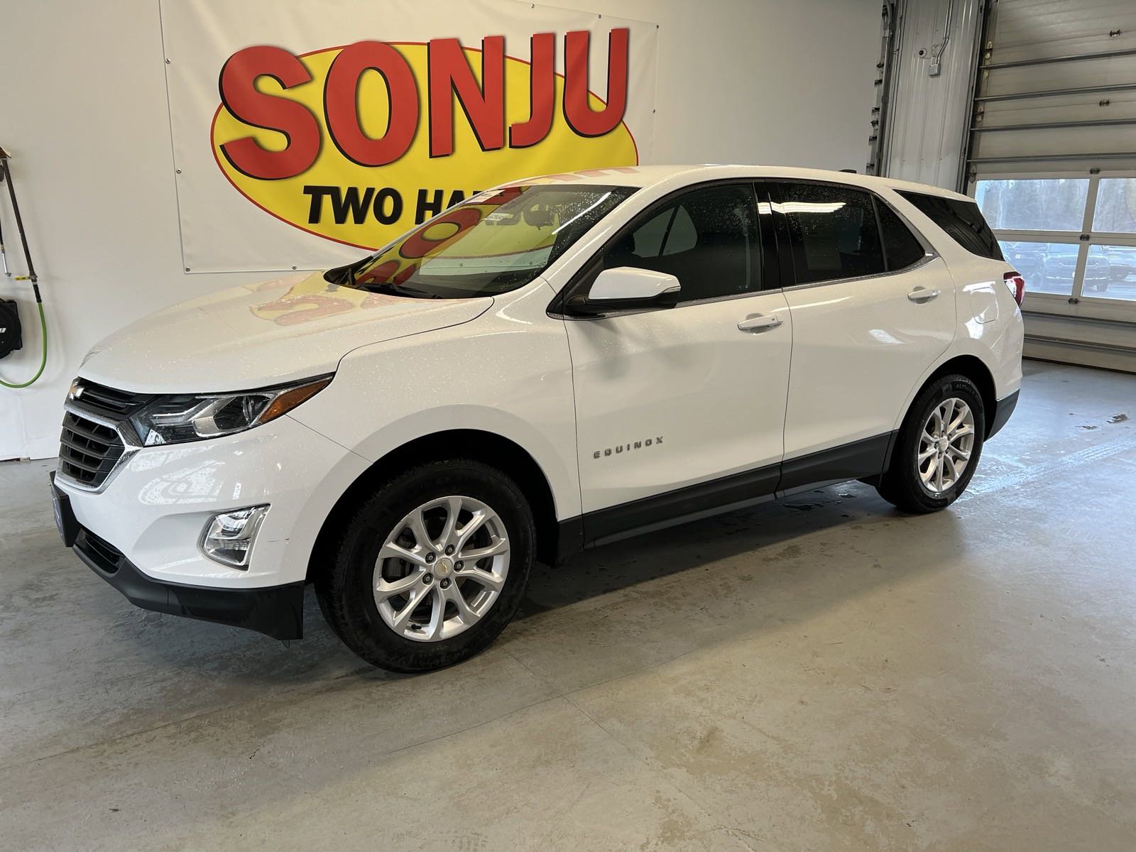 Certified 2019 Chevrolet Equinox LT with VIN 3GNAXUEV9KS596353 for sale in Two Harbors, Minnesota