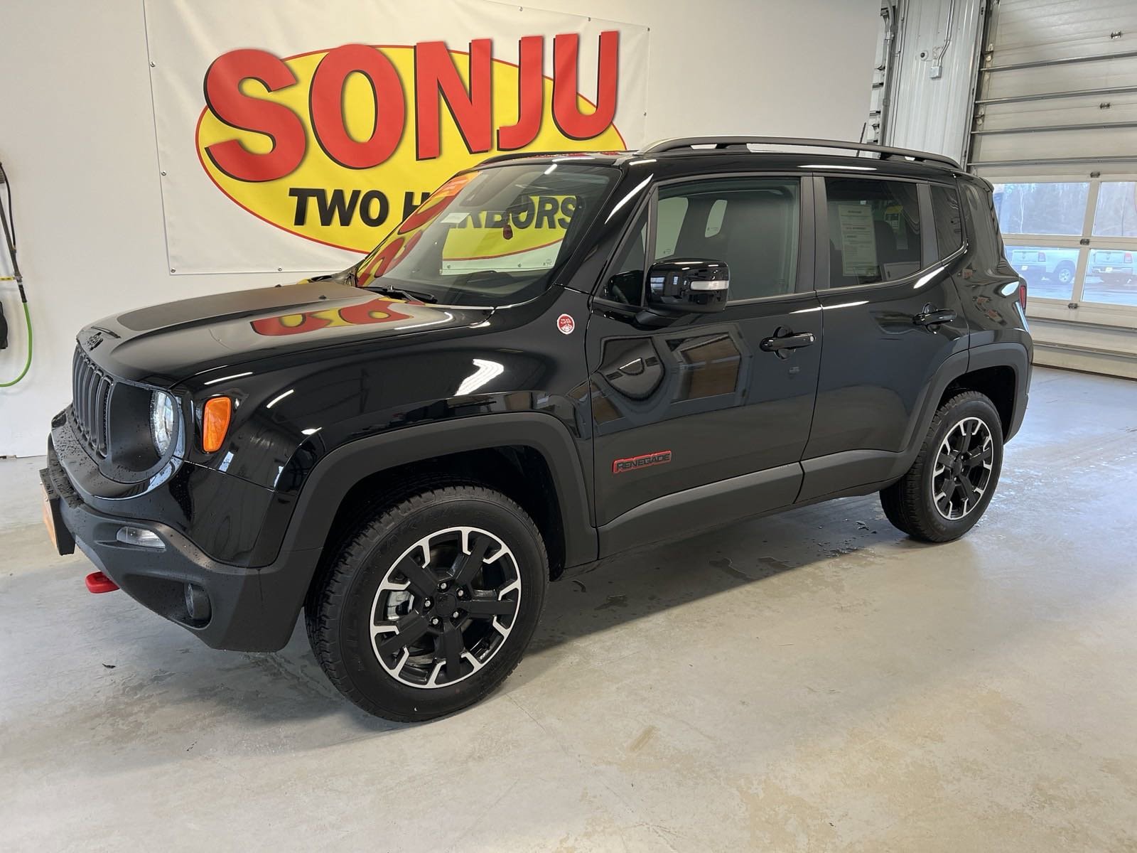 Certified 2023 Jeep Renegade Trailhawk with VIN ZACNJDC15PPP71196 for sale in Two Harbors, Minnesota