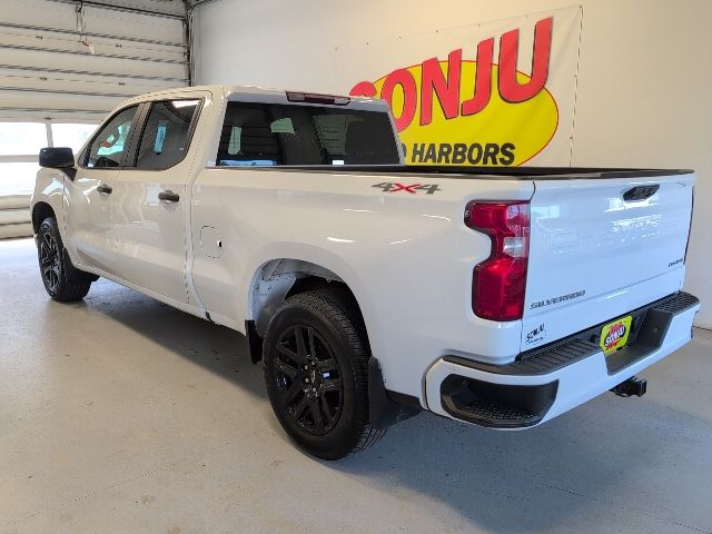 Certified 2024 Chevrolet Silverado 1500 Custom with VIN 1GCPDBEK9RZ209643 for sale in Two Harbors, Minnesota