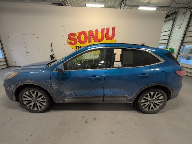 Used 2020 Ford Escape Titanium with VIN 1FMCU9DZ3LUB79559 for sale in Two Harbors, Minnesota