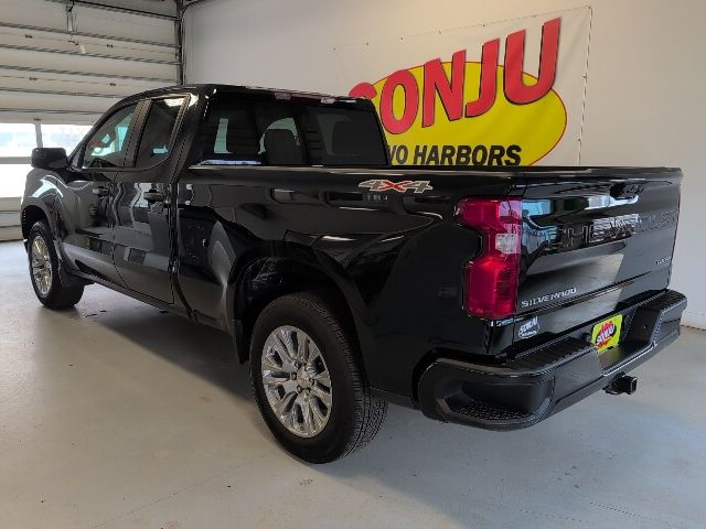 Certified 2024 Chevrolet Silverado 1500 Custom with VIN 1GCRDBEK6RZ289444 for sale in Two Harbors, Minnesota