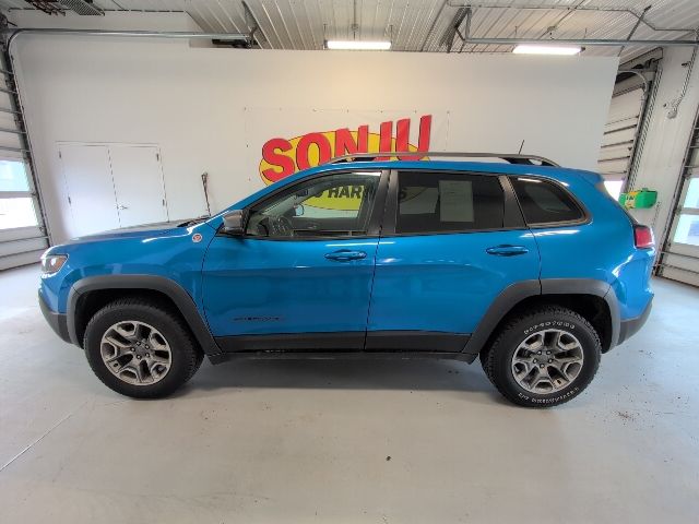 Certified 2020 Jeep Cherokee Trailhawk with VIN 1C4PJMBX6LD641406 for sale in Two Harbors, Minnesota