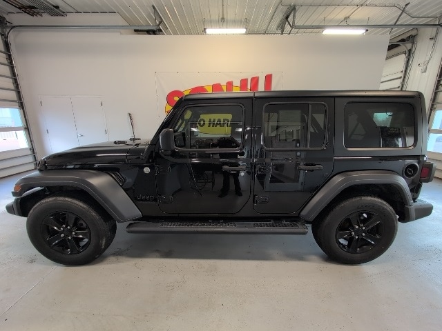 Certified 2020 Jeep Wrangler Unlimited Altitude with VIN 1C4HJXDG8LW126527 for sale in Two Harbors, Minnesota