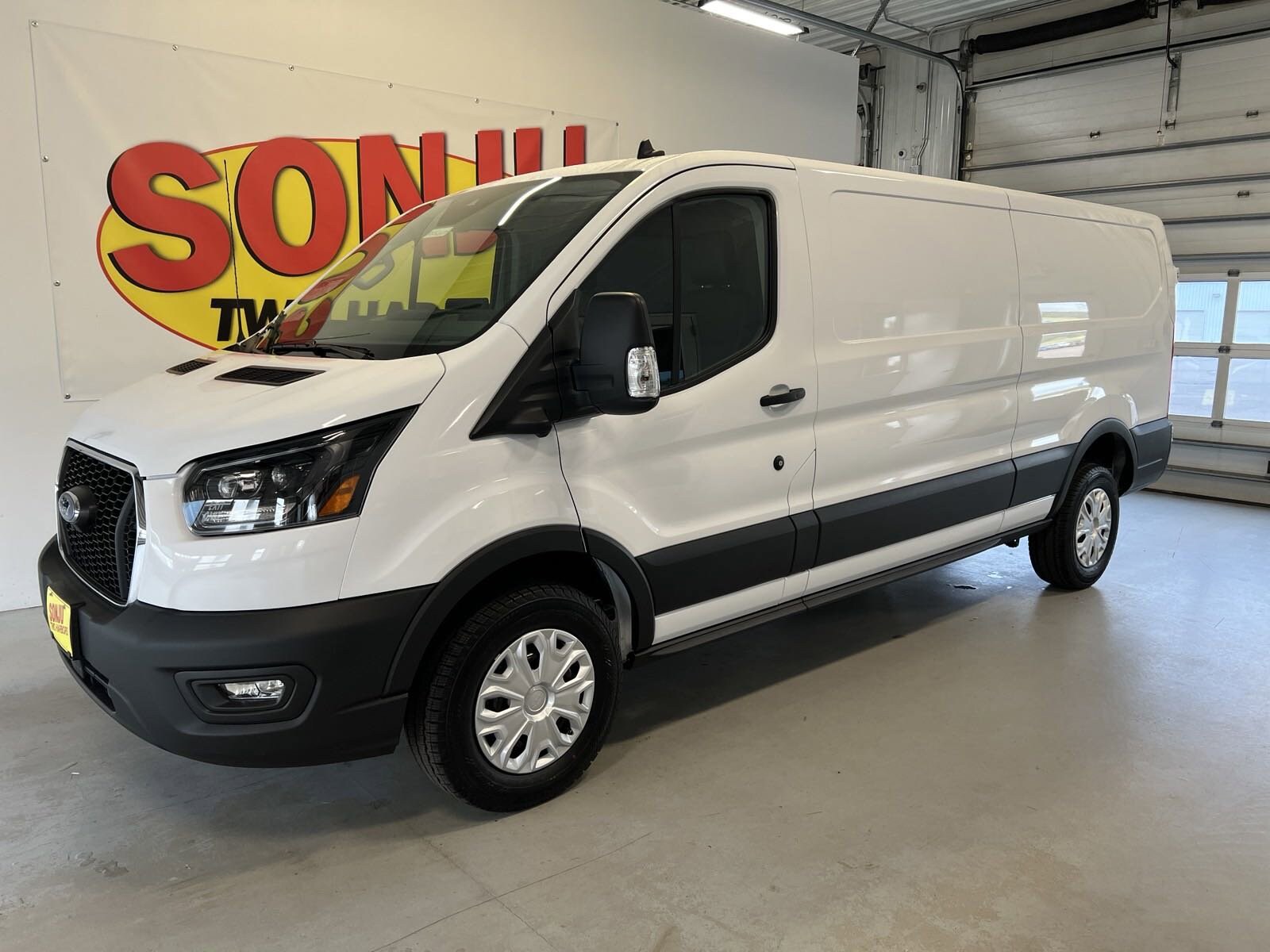 Used 2024 Ford Transit Van Base with VIN 1FTBR1Y89RKB26177 for sale in Two Harbors, Minnesota