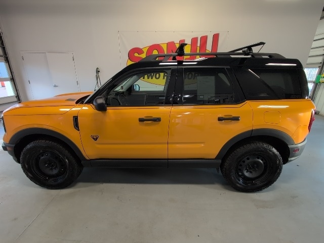 Used 2021 Ford Bronco Sport Badlands with VIN 3FMCR9D93MRB19596 for sale in Two Harbors, Minnesota