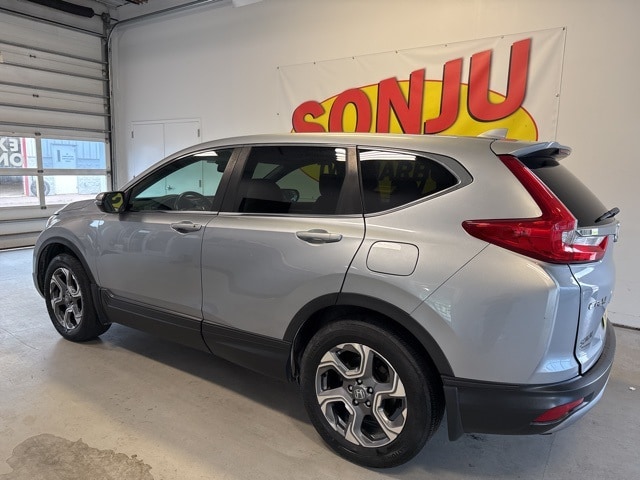 Used 2017 Honda CR-V EX-L with VIN 5J6RW2H87HL011240 for sale in Two Harbors, Minnesota