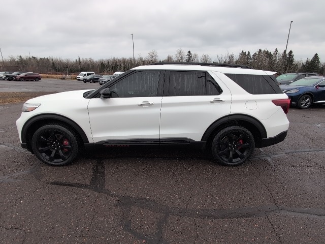 Used 2020 Ford Explorer ST with VIN 1FM5K8GC1LGB07757 for sale in Two Harbors, Minnesota