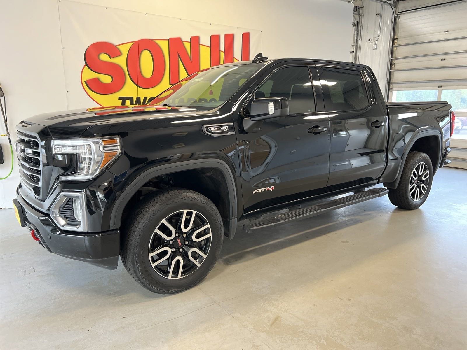 Certified 2019 GMC Sierra 1500 AT4 with VIN 3GTP9EED7KG239878 for sale in Two Harbors, Minnesota