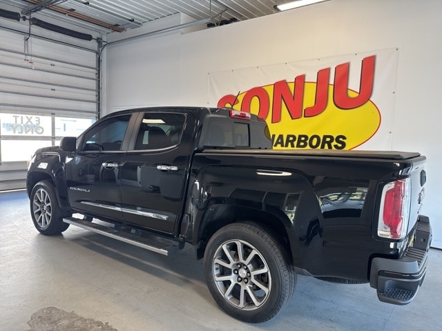 Used 2021 GMC Canyon Denali with VIN 1GTP6EE14M1181440 for sale in Two Harbors, Minnesota