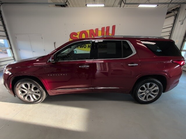 Certified 2019 Chevrolet Traverse Premier with VIN 1GNEVKKW5KJ197966 for sale in Two Harbors, Minnesota