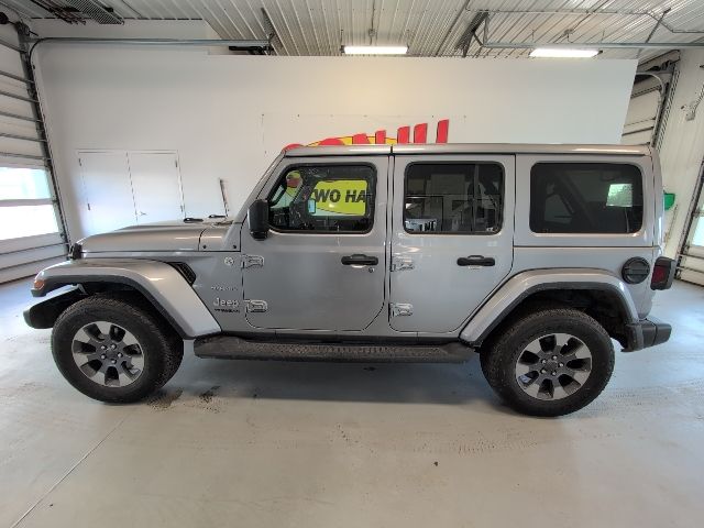 Used 2020 Jeep Wrangler Unlimited Sahara with VIN 1C4HJXEG0LW191922 for sale in Two Harbors, Minnesota
