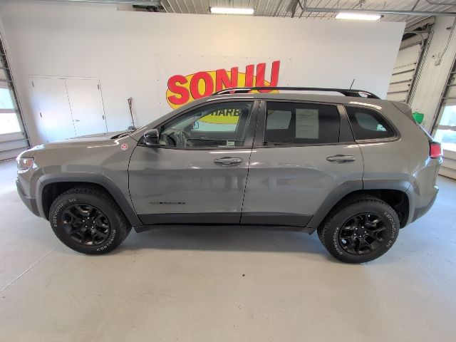 Certified 2022 Jeep Cherokee Trailhawk Elite with VIN 1C4PJMBX7ND537221 for sale in Two Harbors, Minnesota