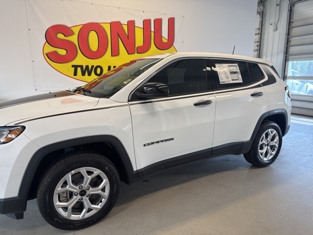 Used 2025 Jeep Compass Sport with VIN 3C4NJDAN7ST541928 for sale in Two Harbors, Minnesota