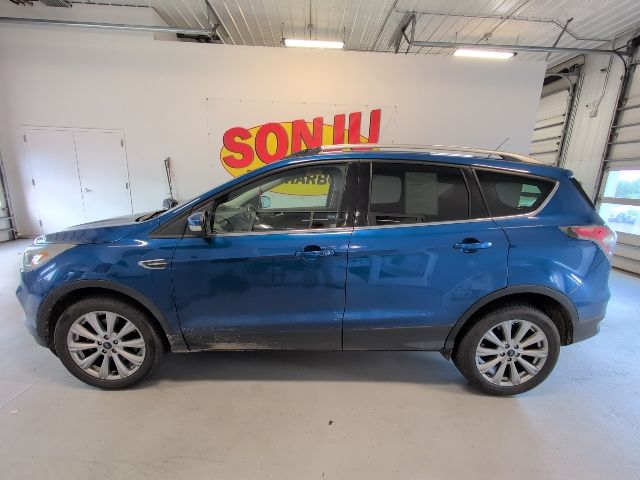Certified 2017 Ford Escape Titanium with VIN 1FMCU9J98HUA14635 for sale in Two Harbors, Minnesota