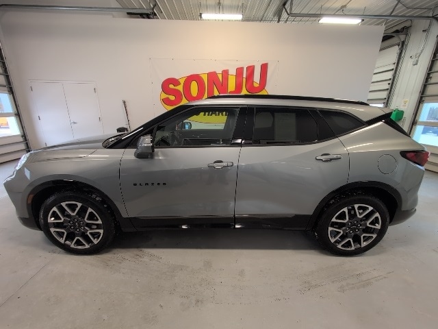 Used 2024 Chevrolet Blazer RS with VIN 3GNKBKRSXRS243878 for sale in Two Harbors, Minnesota