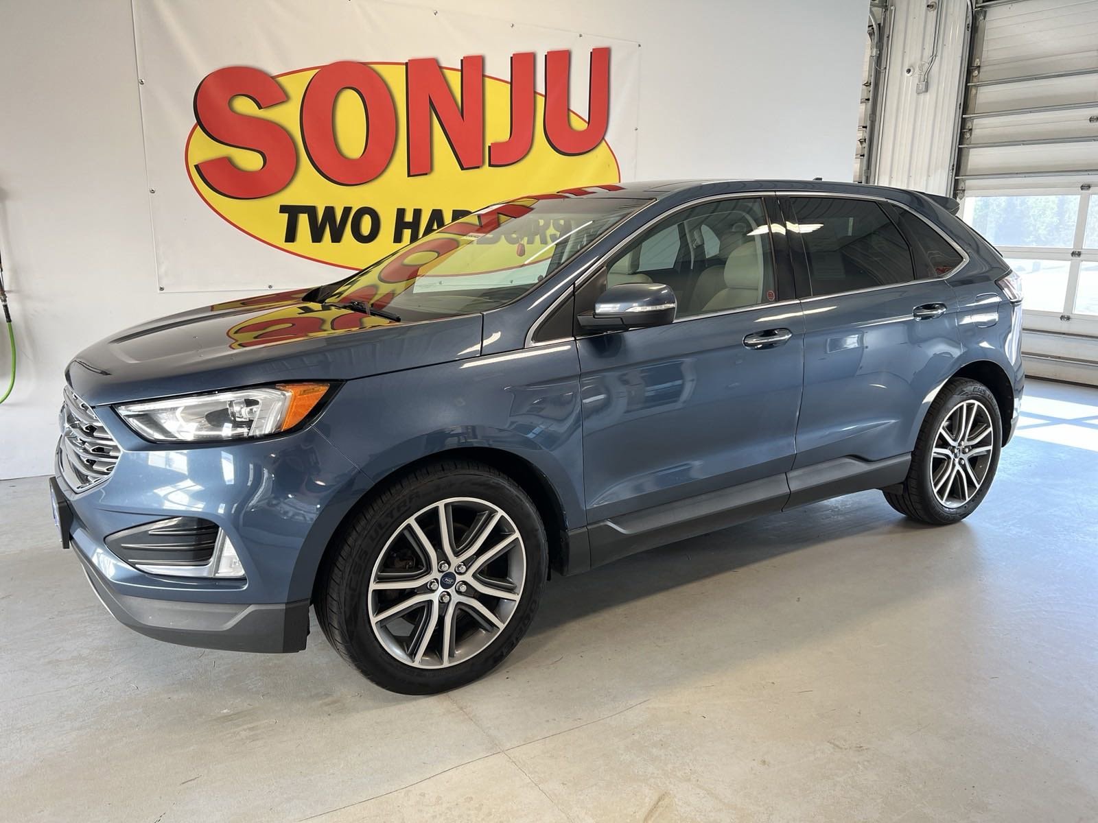 Certified 2019 Ford Edge Titanium with VIN 2FMPK4K99KBB64422 for sale in Two Harbors, Minnesota