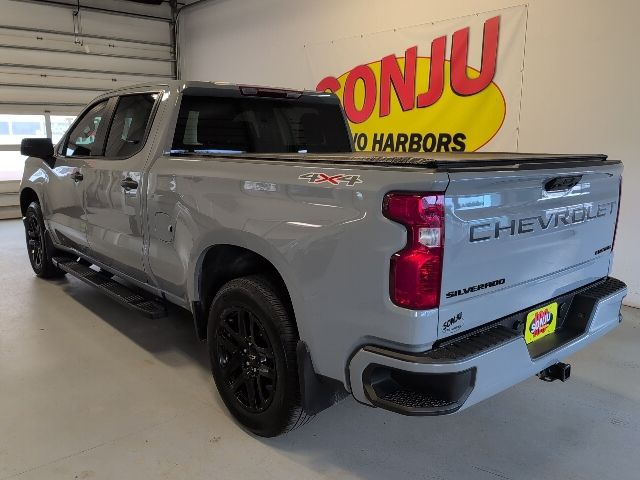 Certified 2024 Chevrolet Silverado 1500 Custom with VIN 1GCPDBEK2RZ199635 for sale in Two Harbors, Minnesota