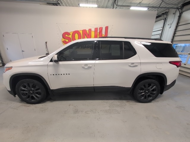 Used 2021 Chevrolet Traverse RS with VIN 1GNEVJKW8MJ100675 for sale in Two Harbors, Minnesota