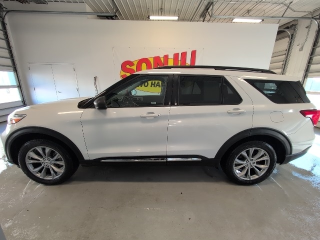 Used 2023 Ford Explorer XLT with VIN 1FMSK8DH4PGA68980 for sale in Two Harbors, Minnesota