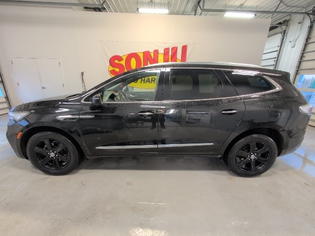 Certified 2023 Buick Enclave Essence with VIN 5GAEVAKW0PJ153644 for sale in Two Harbors, Minnesota