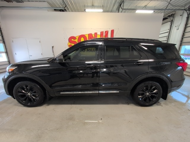 Used 2021 Ford Explorer XLT with VIN 1FMSK8DHXMGB08250 for sale in Two Harbors, Minnesota