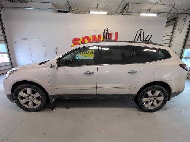 Used 2016 Chevrolet Traverse LTZ with VIN 1GNKVJKD8GJ106143 for sale in Two Harbors, Minnesota