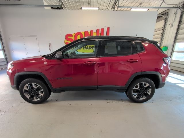Used 2018 Jeep Compass Trailhawk with VIN 3C4NJDDB8JT202496 for sale in Two Harbors, Minnesota