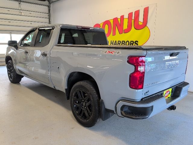 Certified 2024 Chevrolet Silverado 1500 Custom with VIN 1GCPDBEK3RZ209783 for sale in Two Harbors, Minnesota