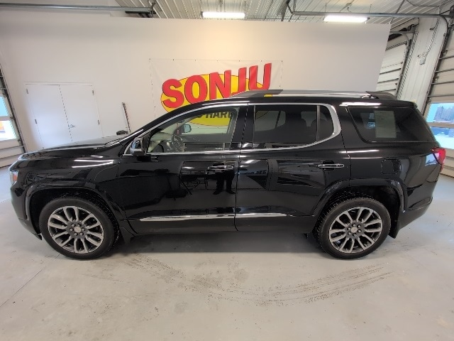 Used 2021 GMC Acadia Denali with VIN 1GKKNXLS9MZ221537 for sale in Two Harbors, Minnesota