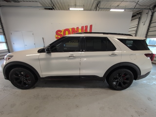 Used 2020 Ford Explorer ST with VIN 1FM5K8GC1LGB07757 for sale in Two Harbors, Minnesota