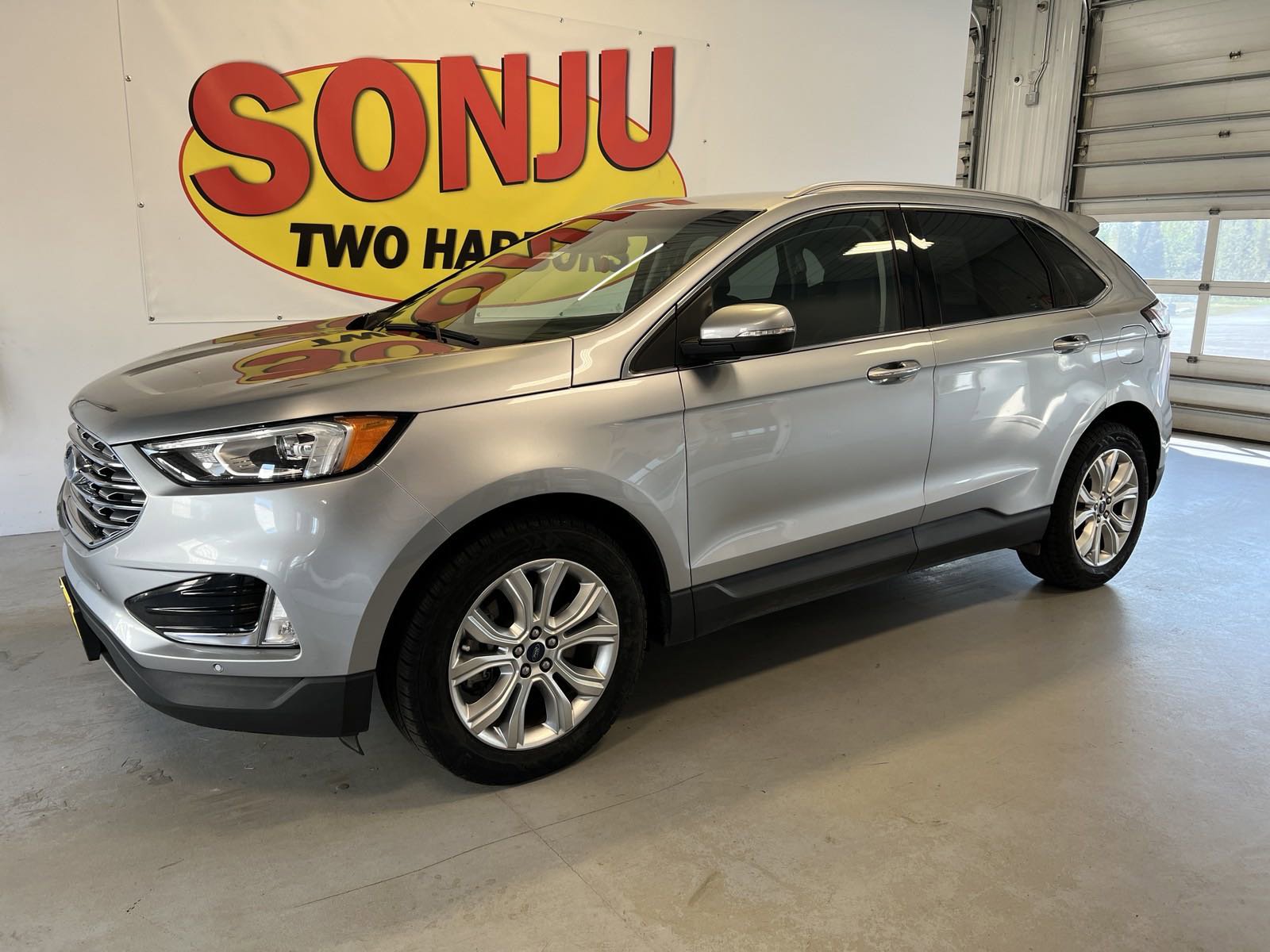 Used 2020 Ford Edge Titanium with VIN 2FMPK4K90LBA72343 for sale in Two Harbors, Minnesota