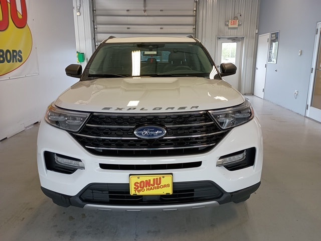 Used 2021 Ford Explorer XLT with VIN 1FMSK8DH3MGB19378 for sale in Two Harbors, Minnesota