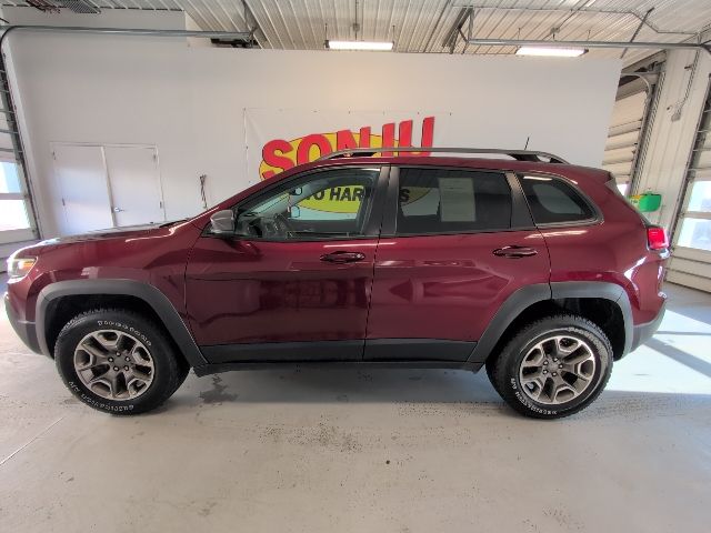 Used 2020 Jeep Cherokee Trailhawk with VIN 1C4PJMBX2LD568339 for sale in Two Harbors, Minnesota