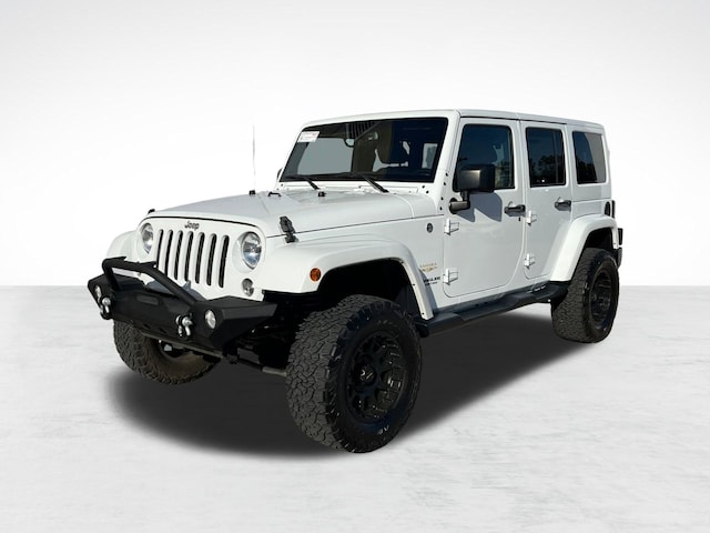 Used 2015 Jeep Wrangler Unlimited Sahara 4x4 SUV for sale in Houston