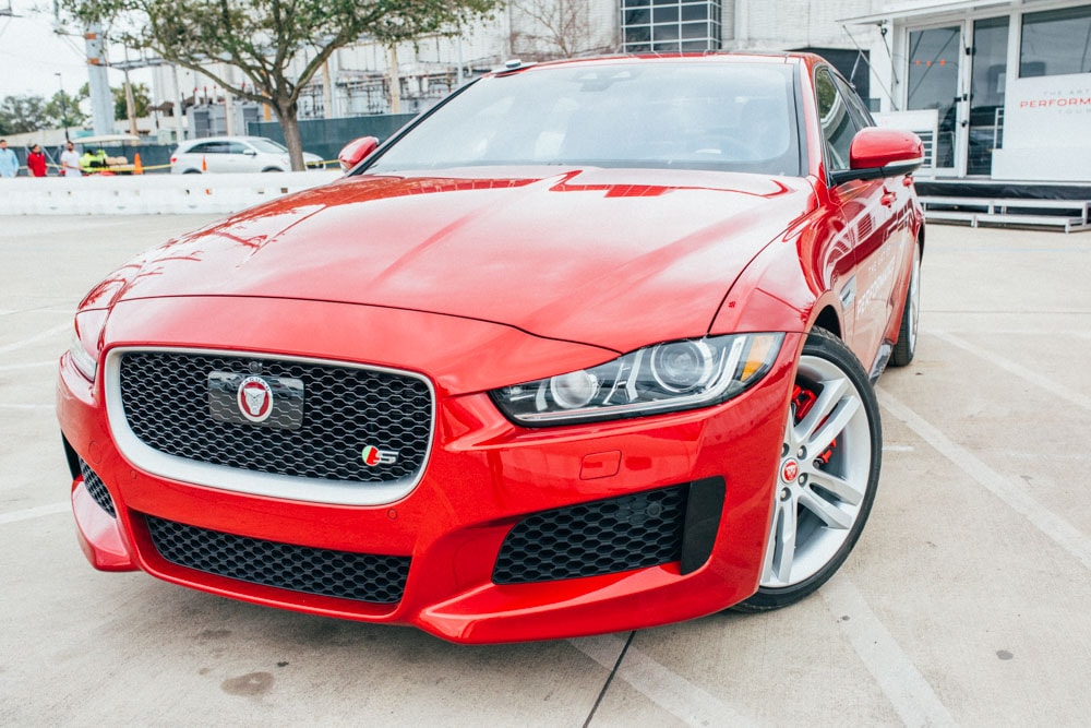 houston auto show jaguar xe land rover ride and drive