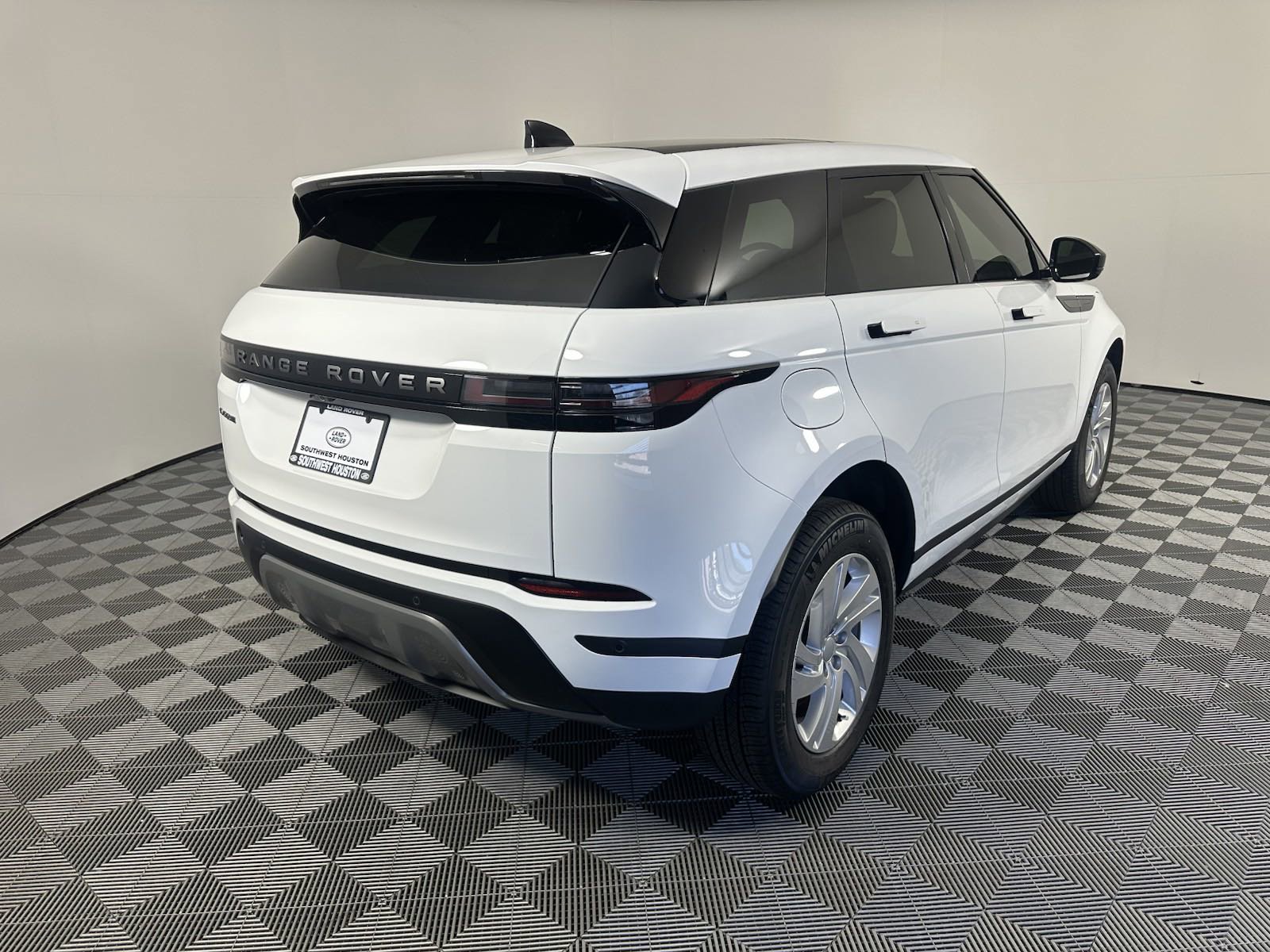 Certified 2025 Land Rover Range Rover Evoque S with VIN SALZJ2FXXSH273979 for sale in Houston, TX