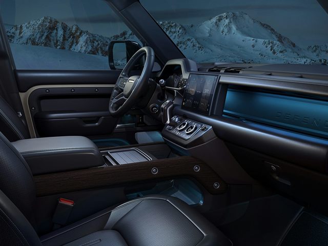 Defender 130 interior Defender 130 interior