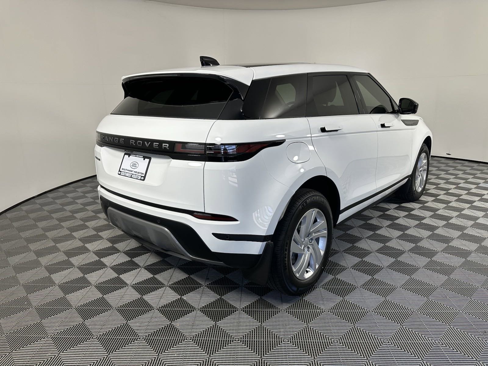 Certified 2025 Land Rover Range Rover Evoque S with VIN SALZJ2FX9SH268689 for sale in Houston, TX