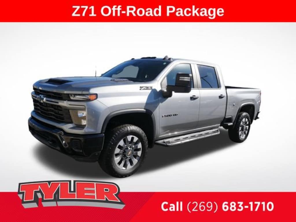 Used 2024 Chevrolet Silverado 2500 HD Custom Truck