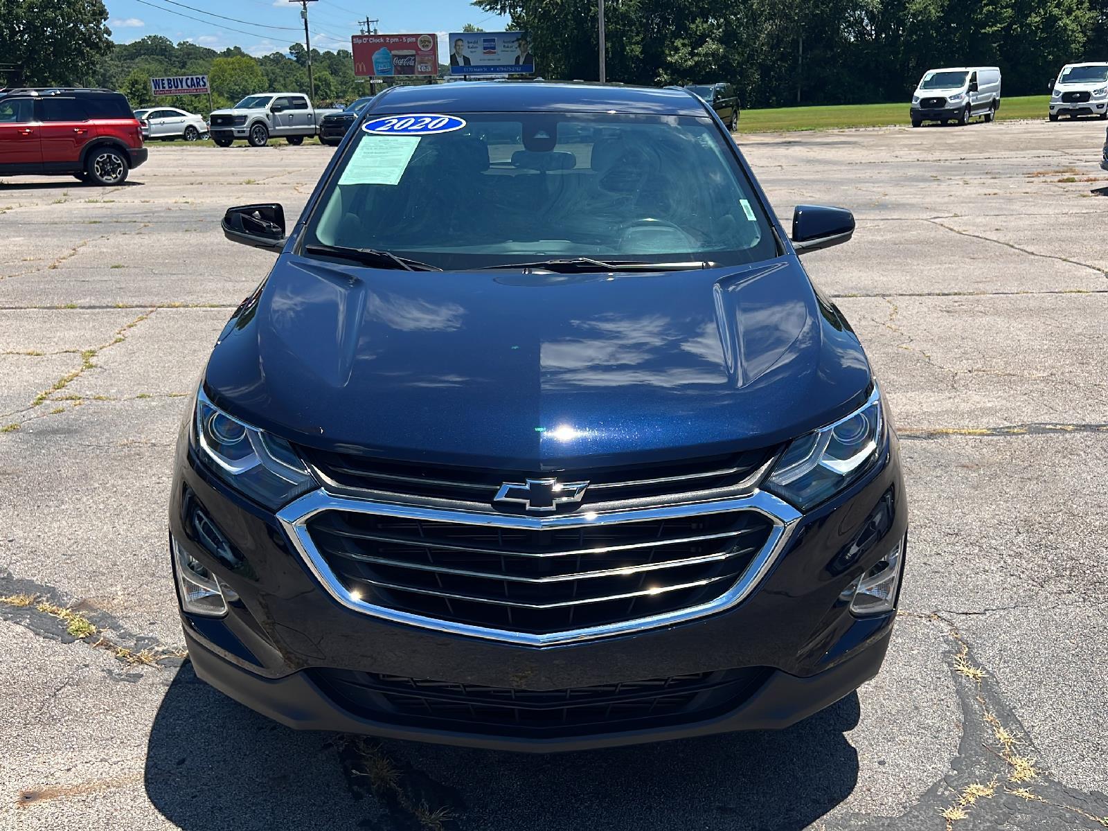 Used 2020 Chevrolet Equinox LT with VIN 3GNAXUEV8LS731467 for sale in Booneville, AR