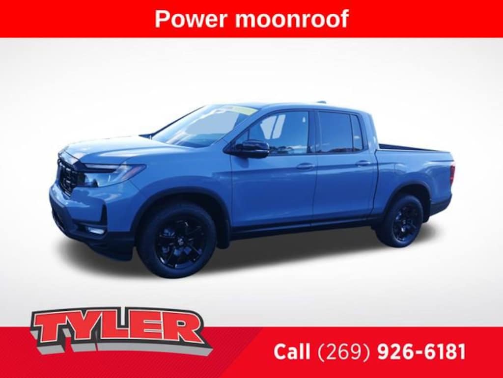 New 2026 Honda Ridgeline Black Edition Truck Crew Cab