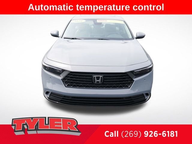 Certified 2025 Honda Accord Hybrid EX-L with VIN 1HGCY2F60SA031065 for sale in Kansas City
