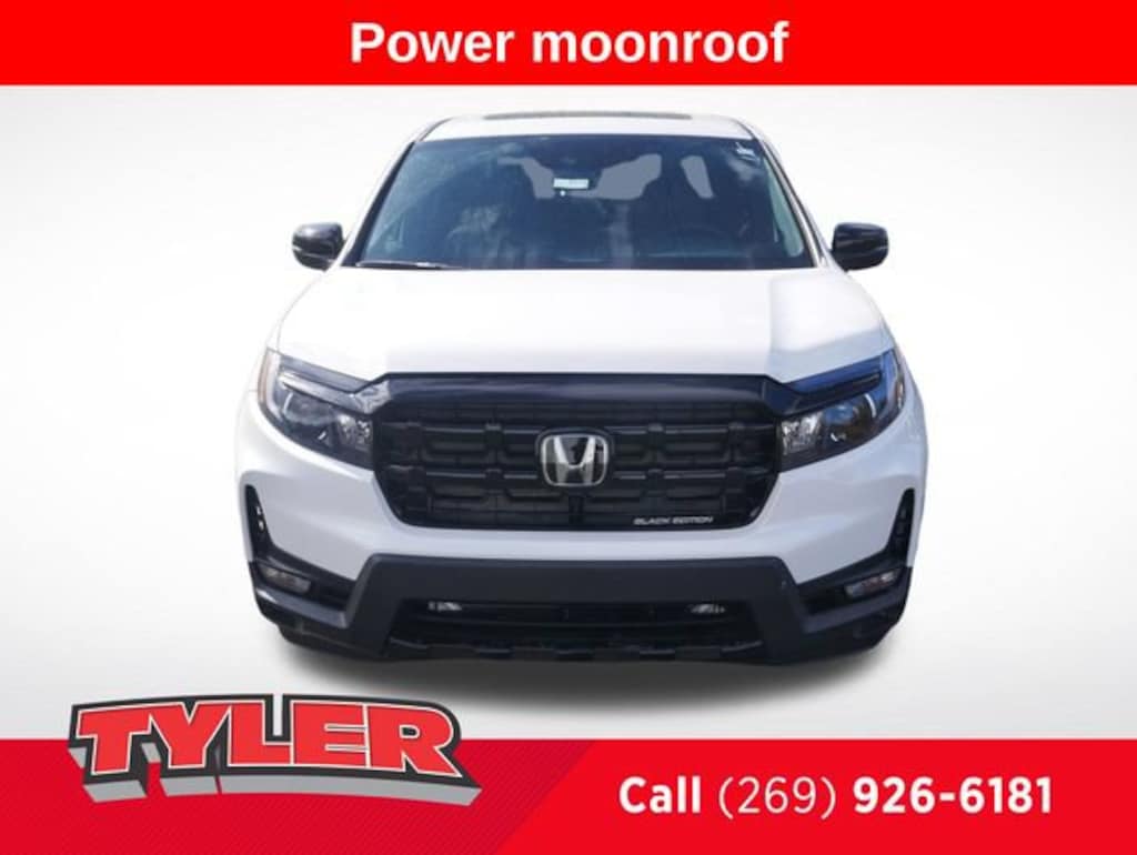 New 2026 Honda Ridgeline Black Edition Truck Crew Cab